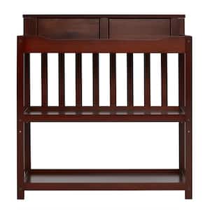 Zoey 3-in-1 Espresso Convertible Changing Table, Twin Bed