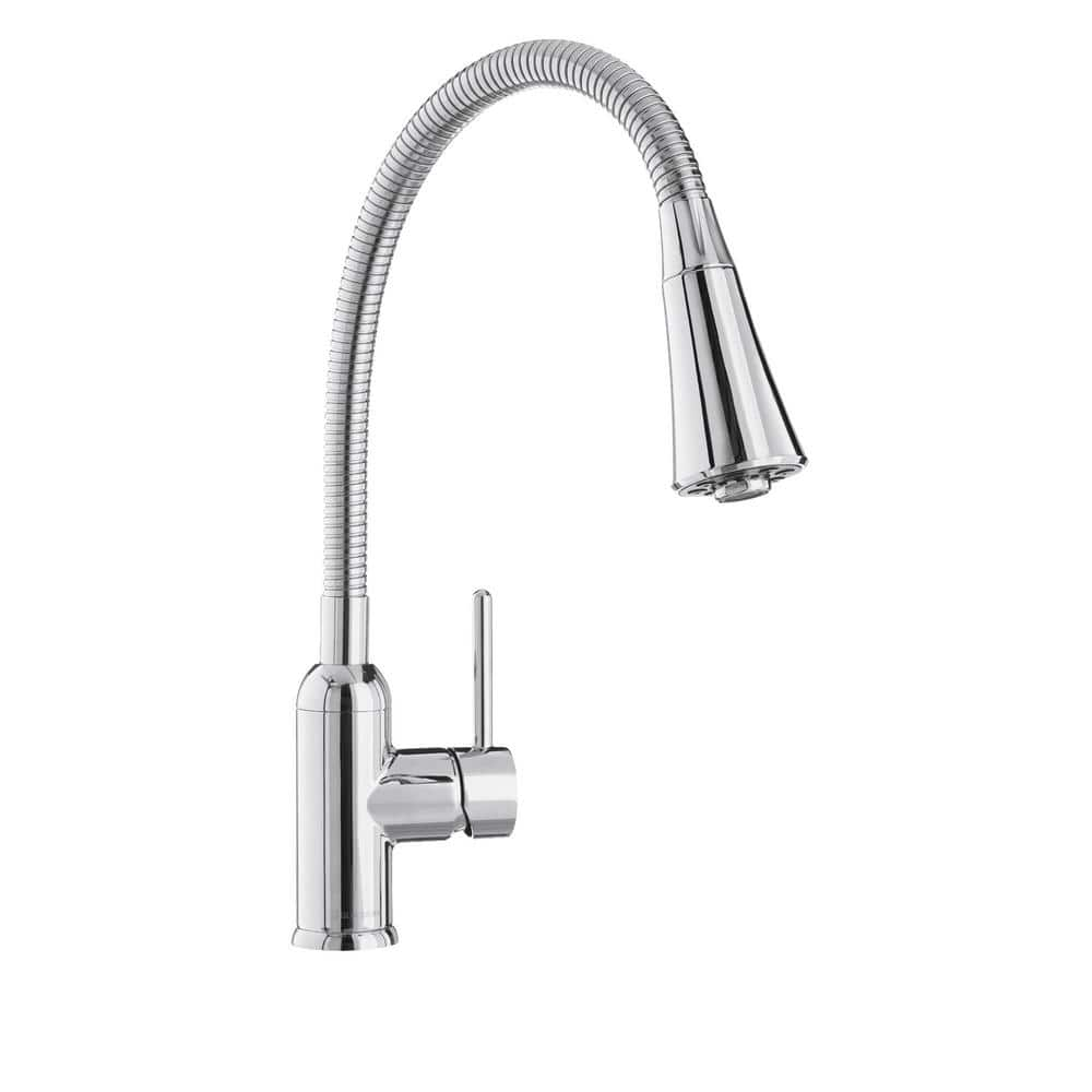 Glacier Bay Bodell Single-Handle Pulldown Laundry Faucet in Chrome  HD67799-1001 - The Home Depot