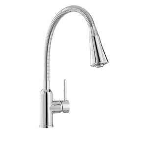 Bodell Single-Handle Pulldown Laundry Faucet in Chrome