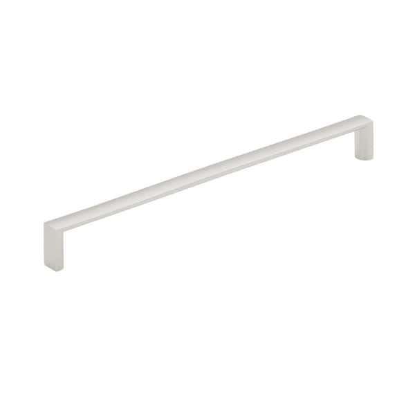 Amerock Metro 7-9/16 in. Center-to-Center Modern Polished Chrome Bar Cabinet Pull