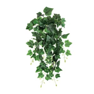 24 in. Artificial English Ivy Leaf Vine Hanging Plant Greenery Foliage Bush