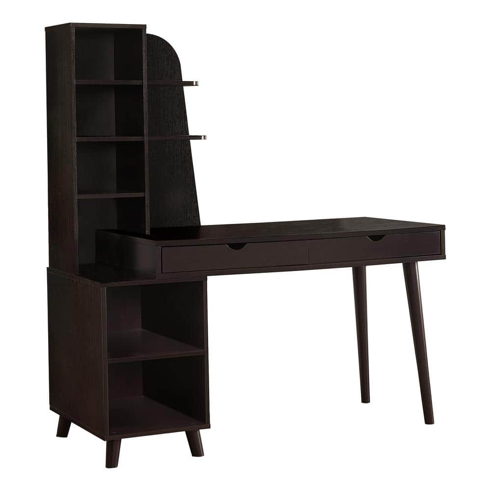 Espresso Computer Desk