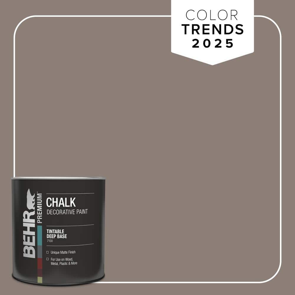 1 qt. #HDC-NT-27B Wild Truffle Interior Chalk Finish Paint