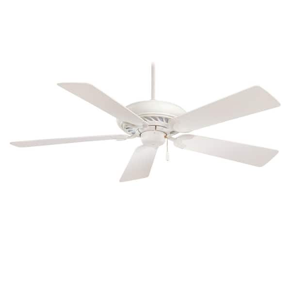 Supra 52 in. Indoor Shell White Ceiling Fan