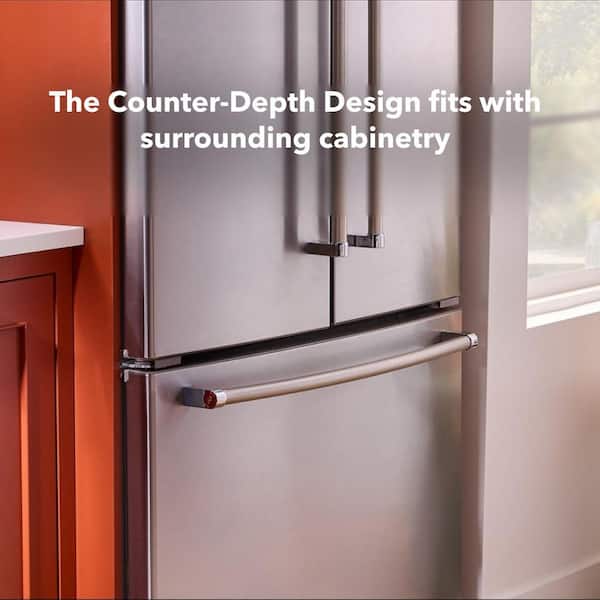 KitchenAid 36 in. 20 cu. ft. Counter-Depth French Door