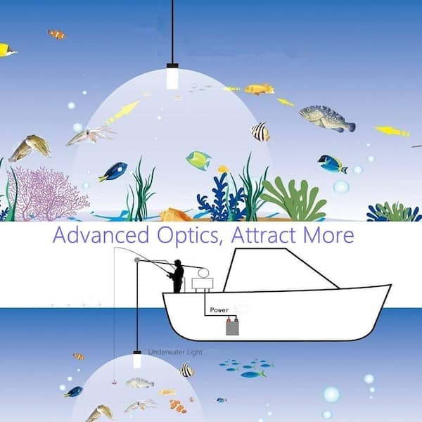 Wholesale Mini LED Deep Drop Underwater Fishing Lure Light For