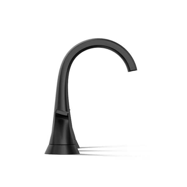 KOHLER Cursiva 8 in. Widespread 2-Handle Bathroom Faucet in Matte