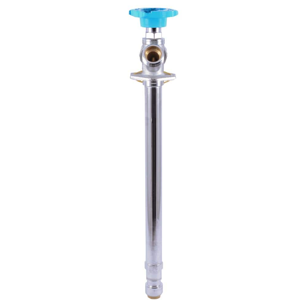Chrome 10-Inch Frost-Free Brass Anti-Siphon Sillcock Valve