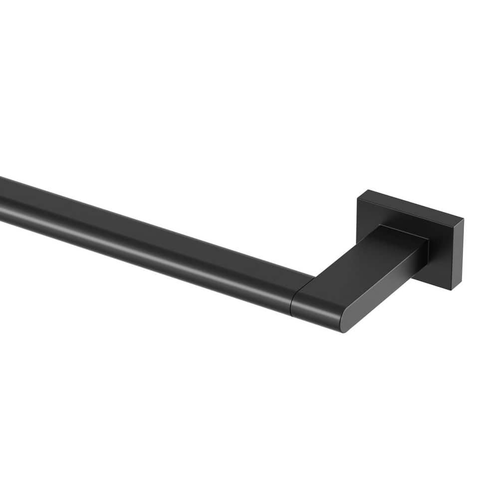 Savannah 18 in. Wall Mounted Towel Bar in Matte Black price history on PriceWatchPro