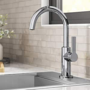 Oletto Single-Handle Kitchen Bar Faucet in Chrome