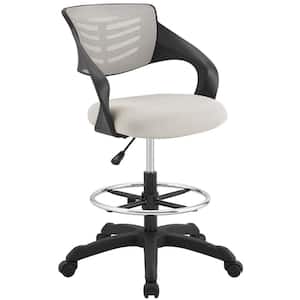 Thrive Mesh Drafting Chair in Gray