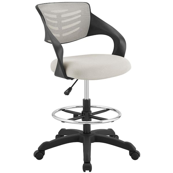 MODWAY Thrive Mesh Drafting Chair in Gray
