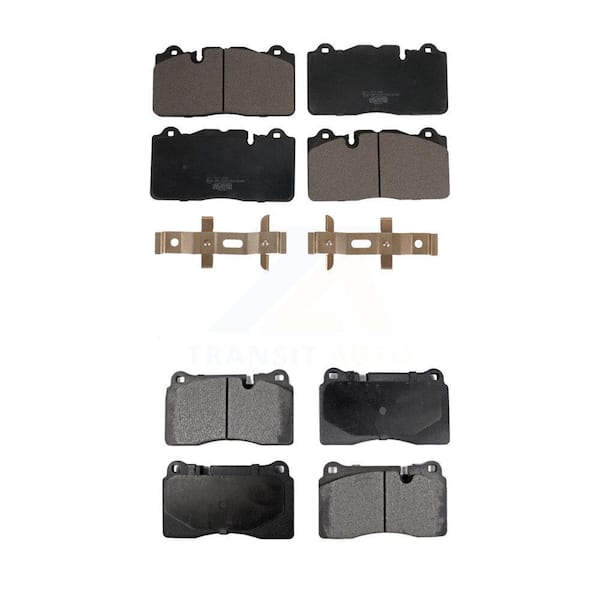 TEC Front Rear Ceramic Brake Pads Kit For Chevrolet Corvette Camaro KTC-100701