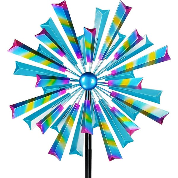 Outdoor Wind Spinners 360° Metal Swivel for Patio, Lawn, Yard and Garden Kinetic Wind Sculptures