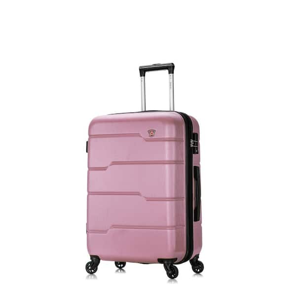 DUKAP Rodez 24 in. Rose Gold Lightweight Hardside Spinner