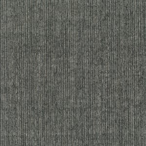 24 in. x 24 in. Textured Loop Carpet - Basics -Color Grey