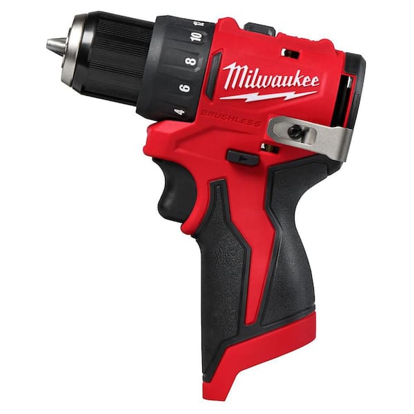 M12 12V Lithium-Ion Subcompact Brushless Cordless 3/8 in. Drill Driver (Tool-Only)