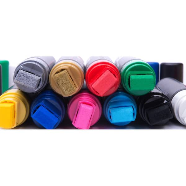 10 Piece Paint Marker Pen Set (Red & Yellow) — BoxoUSA
