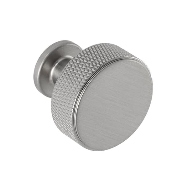 Sumner Street Home Hardware Kent Knurled 13/8 in. Satin Nickel