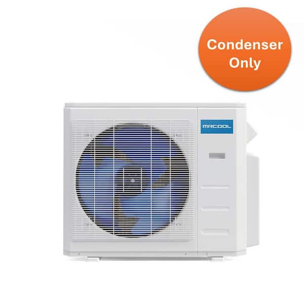 DIY 18,000 BTU 1.5-Ton 2-Zone Mini Split Heat Pump Condenser Only 208/230-Volt