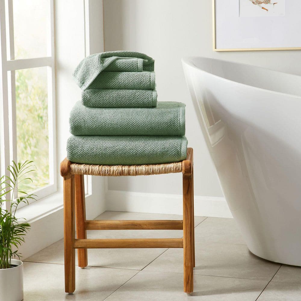 Eucalyptus 6-Piece Cotton Quick-Dry Towel Set price history on PriceWatchPro