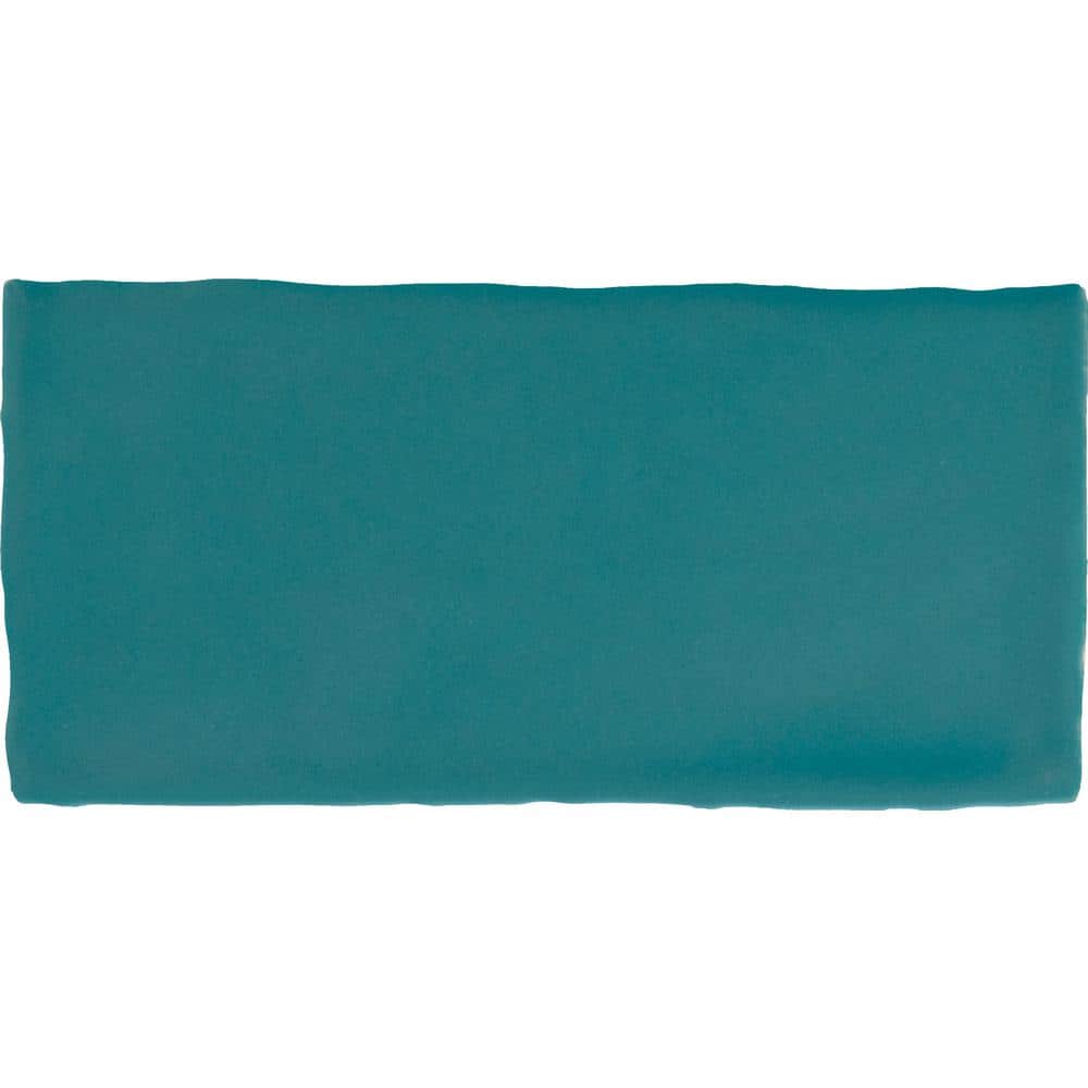 Farrier Blue Roan 2-1/2 in. x 5 in. Glazed Ceramic Wall Tile Sample price history on PriceWatchPro