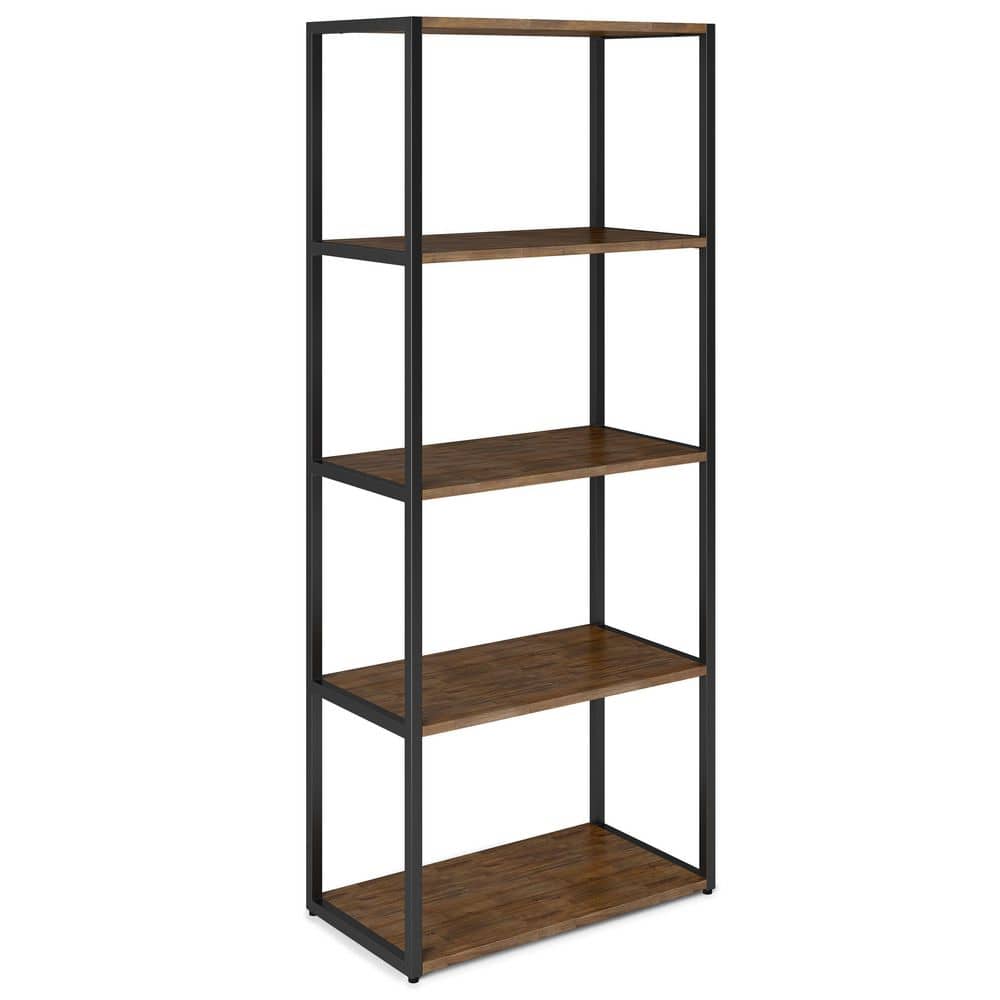Simpli Home Ralston Solid Acacia Wood Modern Industrial 30 in. Wide ...