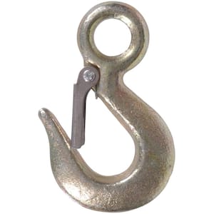 3/4-Ton Forged Steel Hoist Hook in Self Colored (1-Pack)