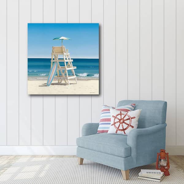 Courtside Market Lifeguard Stand Nature Gallery-Wrapped Canvas
