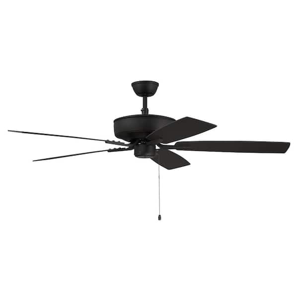 CRAFTMADE Pro Plus 52 in. Indoor Dual Mount 3-Speed Reversible Motor Ceiling Fan in Espresso Finish