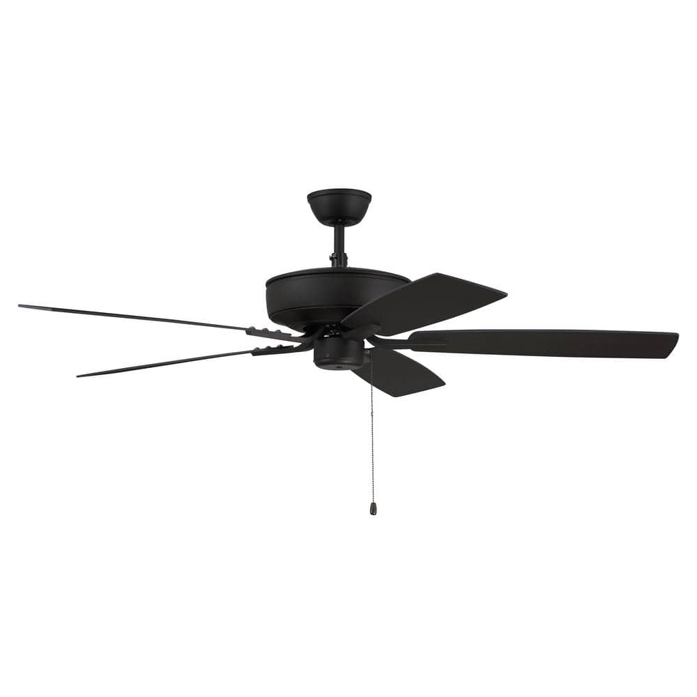 CRAFTMADE Pro Plus 52 in. Indoor Dual Mount 3-Speed Reversible Motor Ceiling Fan in Espresso Finish