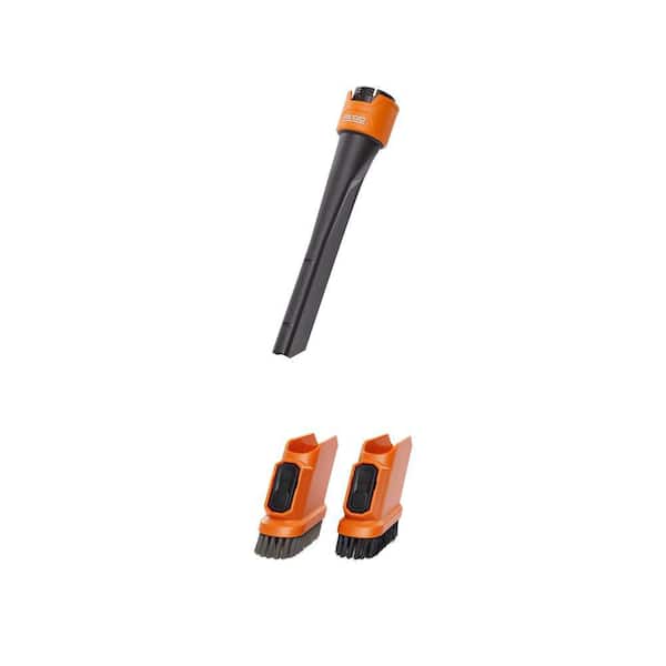 NXT Crevice Tool Kit: 1-7/8 in. to 2-1/2 in. Dual Locking Tool DA1702 with Hard/Soft Bristle Attachments