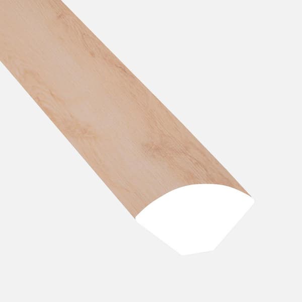 Ambercliff 3/4 in. T x 0.64 in. W x 94 in. L Luxury Vinyl Quarter Round Molding