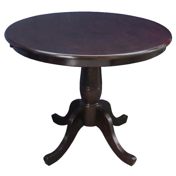 International Concepts Rich Mocha Solid Wood Dining Table