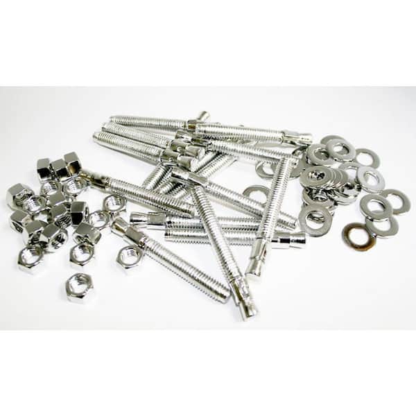 3/8 in. x 2-1/4 in. Stainless Steel Wedge Anchors Treated with NL-19 (25-Pack)