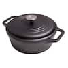 Victoria 6Qt Dutch Oven made from Black Seasoned Cast Iron DUT-306 - The  Home Depot