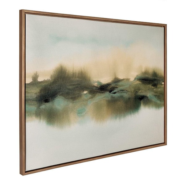 Sylvie Tranquil Meadows by Amy Lighthall Framed Art Print 28 in. x 38 in.