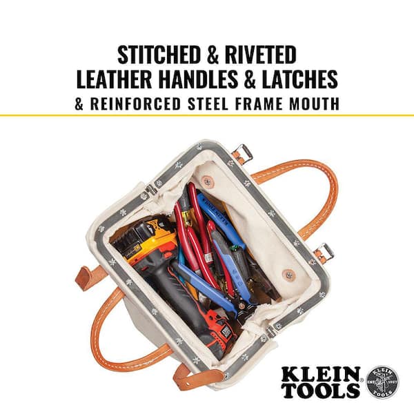 Klein Tools Leather Shoulder Strap Kit 5102S - The Home Depot