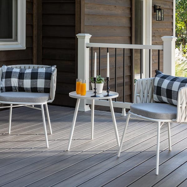 Trex - Enhance Naturals 1 in. x 6 in. x 12 ft. Rocky Harbor Grooved Edge Composite Deck Board