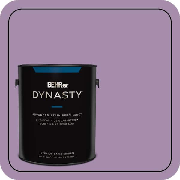 BEHR DYNASTY 1 gal. #M100-4 Aged To Perfection One-Coat Hide Satin Enamel Interior Stain-Blocking Paint & Primer