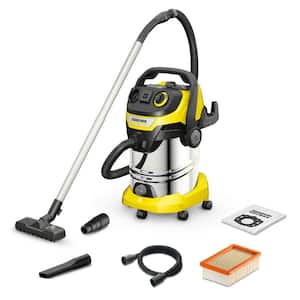 WD 6 P S Multi-Purpose 8 Gal. Wet-Dry Vacuum Cleaner with Attachments, Blower Feature and Space-Saving Design 1800-Watt
