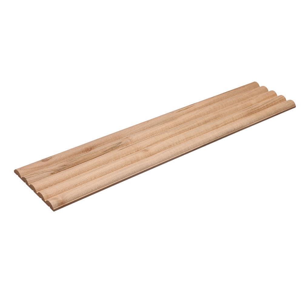 47.5" Unfinished Ambrosia Maple Bead Panel Moulding