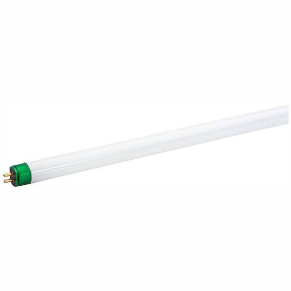 Philips 54-Watt 46 in. T5 High Output Linear Fluorescent Tube Light Bulb Natural Light (5000K) (15-Pack)