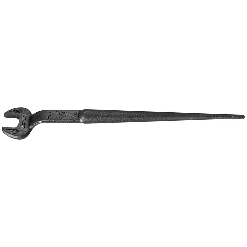 Klein Tools 3/4 in. Erection Wrench for U.S. Heavy Nut with 1-1/4 in ...