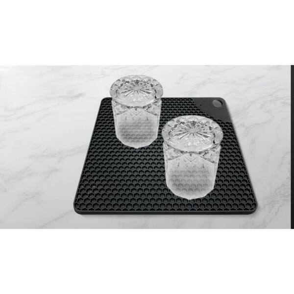 Wudkey Silicone Heat Resistant Trivet Mats 4-Pack, Non-Slip Pot
