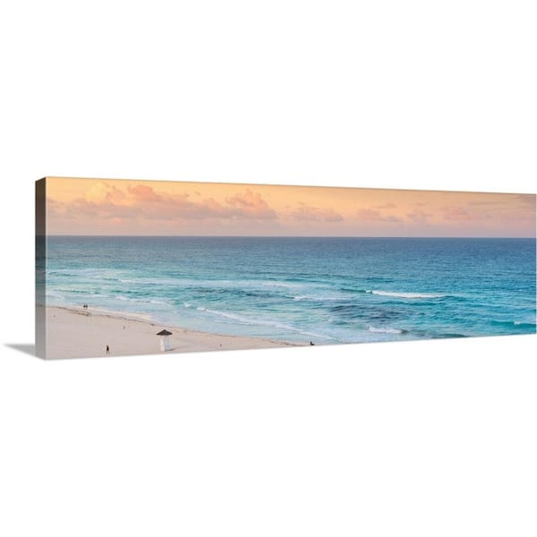 GreatBigCanvas "Cancun, Ocean view at Sunset II" by Philippe Hugonnard Canvas Wall Art