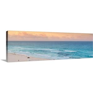 "Cancun, Ocean view at Sunset II" by Philippe Hugonnard Canvas Wall Art