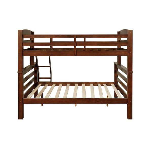 Powell Company Sanders Espresso Twin, Powell Twin Over Full Bunk Bed