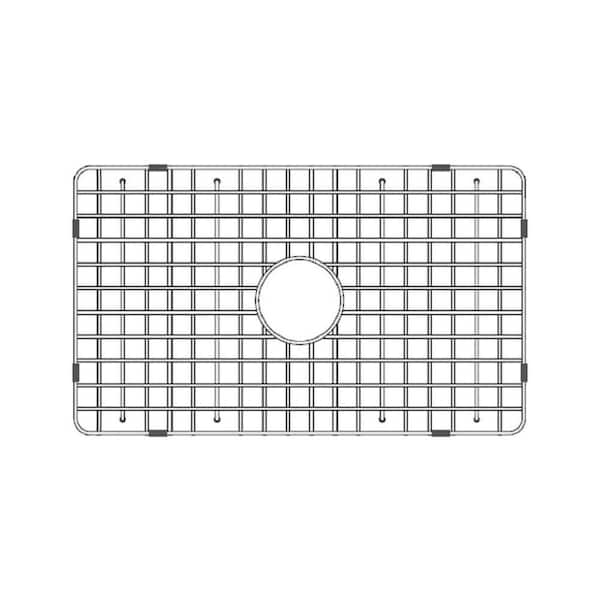 LaToscana 27.5 in. Fireclay Grid for Undermount Single Bowl Sink in Stainless Steel