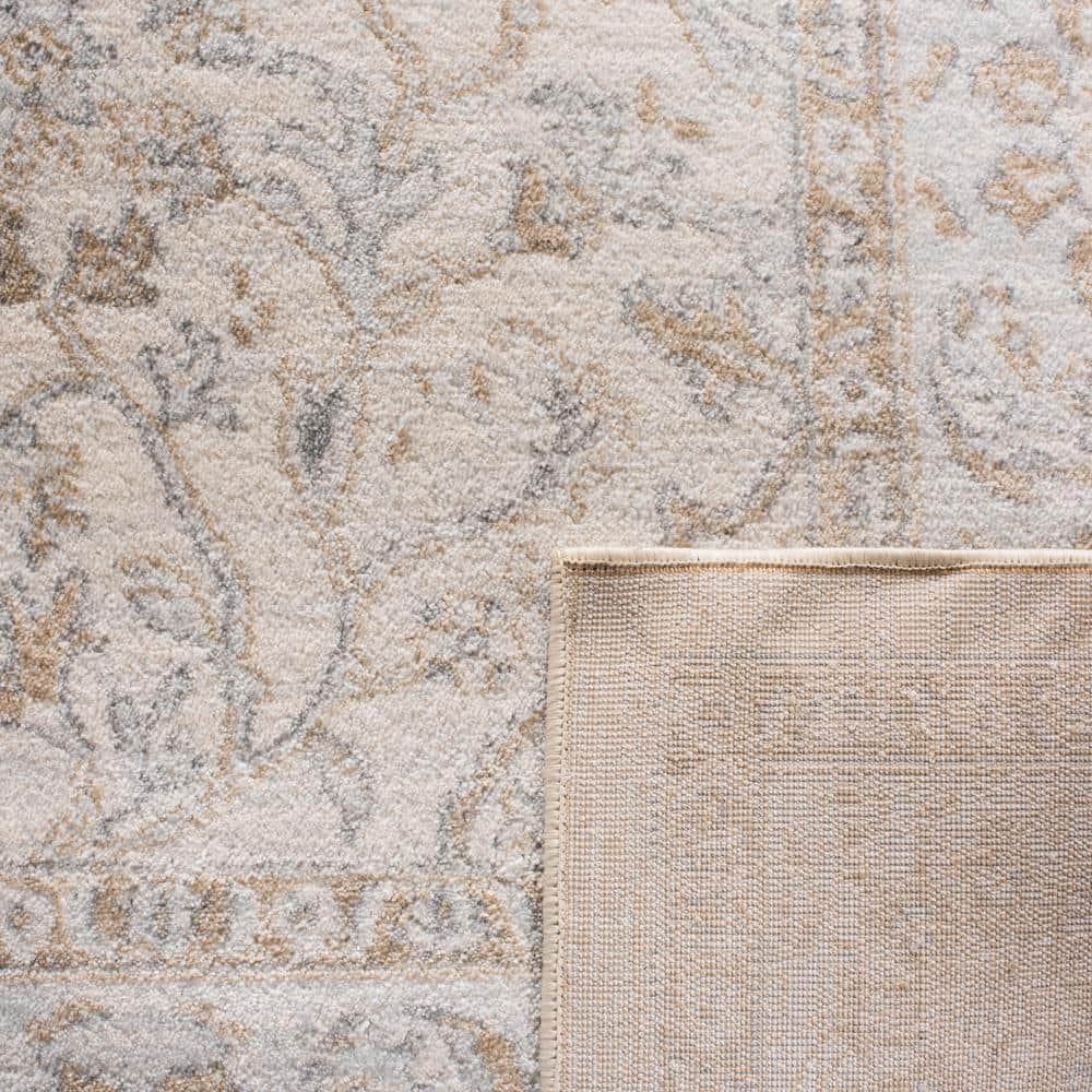 Isabella Blue Hand-Knotted Synthetic 8' x 10' Area Rug